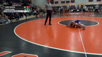 B-13 lbs Semifinal - Kobe Gordon, Jesup Mat Club vs Kanen Alger, DC Elite