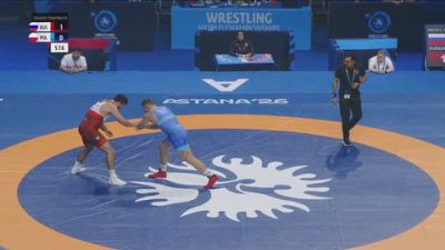 125 kg 1/4 Final - Abdulla Kurbanov, Russia vs Robert Baran, Poland