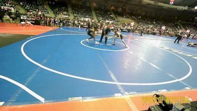 84 lbs Quarterfinal - CJ Caines, Mat Assassins vs Eddie Woody Jr, Purler Wrestling Academy (PWA-NWA)