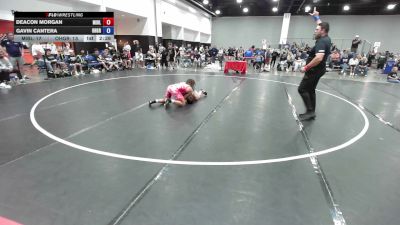 150 lbs Deacon Morgan, Team Michigan Blue vs Gavin Cantera, Ohio Gray