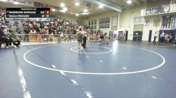 130 lbs Champ. Round 2 - Dalila Preciado, Poly/Long Beach vs Magdelena Gonzalez, Patriot