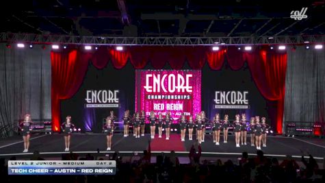 Tech Cheer - Austin - Red Reign [2025 L2 Junior - Medium Day 2] 2025 Encore Grand Nationals
