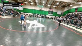 215 lbs Semifinal - Max Gregory, Lyman vs Boone Aimone, Mountain View