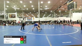 128 lbs Semifinal - Cole Hagerty, Revival Knights vs Jack Baron, Beast Of The East