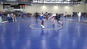 184 lbs Semifinal - Cal Wells, Iowa Western Community College vs Nicky Bernard, North Iowa Area Community College