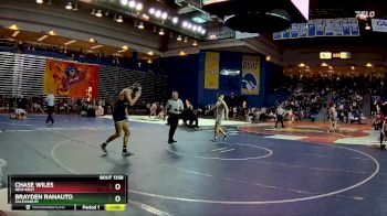 190 lbs Cons. Round 2 - Brayden Ranauto, Salesianum vs Chase Wiles, New Kent