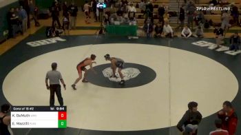 132 lbs Consolation - Kevin DeMuth, Walpole vs Elisha Mazzilli, Plymouth North