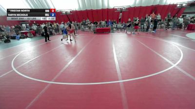 157 lbs 3rd Place Match - Tristan North, Ringers vs Taryn Nichols, Bulltrained