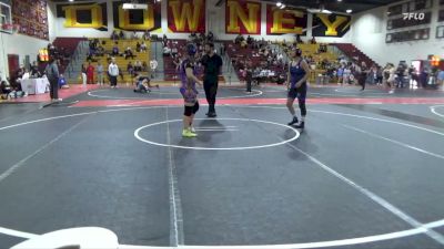 155 lbs Semifinal - Valery Camacho, Olympian High School Wrestling vs Karina Camera, Animal House