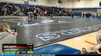 126 lbs Champ. Round 2 - Landon Robideau, St. Michael-Albertville vs Chris Cushman, Wabasha-Kellogg