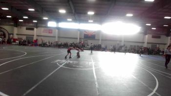 100 lbs Rr Rnd 1 - Axavier Mazon, Prescott Valley Bighorns vs Kayson Jones, Grindhouse WC