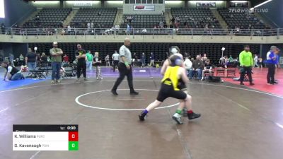 105 lbs Final - Kain Williams, Purcellville vs Grayson Kavanaugh, Point Pleasant