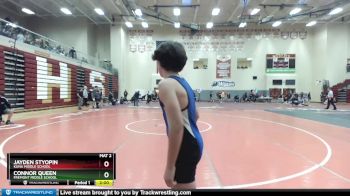 115 lbs Quarterfinal - Connor Queen, Fremont Middle School vs Jayden Styopin, Kuna Middle School