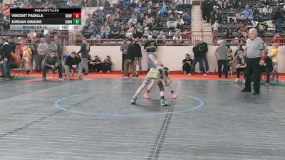 55_B lbs Round Of 16 - Vincent Padilla, Duryea vs Jordan Simone, Council Rock South