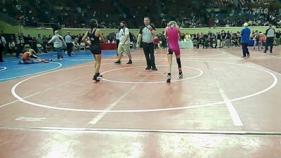 94 lbs Consi Of 8 #2 - Savannah Prince, Lawton vs Maylee Salinas, Bridge Creek Wrestling