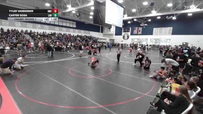 126 lbs Champ. Round 1 - Carter Sosa, LAWC vs Tyler VanBebber, 951 Wrestling Club