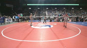 4A-120 lbs Cons. Semi - Hayden Bohannon, Natrona County vs Tavin Vendetti, Green River
