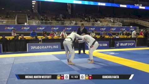 Giancarlo Gaeta vs Michael Martin Westcott 2026 Pan Jiu Jitsu IBJJF Championship
