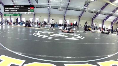 184 lbs Champ. Round 1 - Drew Linciome, Ohio University vs Easton Belfiore, Edinboro-Unattched