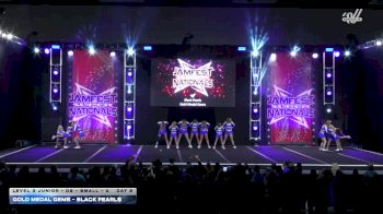 Gold Medal Gems - Black Pearls [2026 L3 Junior - D2 - Small - A DAY 2] 2026 JAMfest Cheer Super Nationals