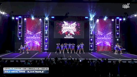 Gold Medal Gems - Black Pearls [2026 L3 Junior - D2 - Small - A DAY 2] 2026 JAMfest Cheer Super Nationals