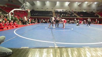 144 lbs Quarterfinal - Cruz Morrison, COLLINSVILLE vs Penn Dilbeck, WOODLAND