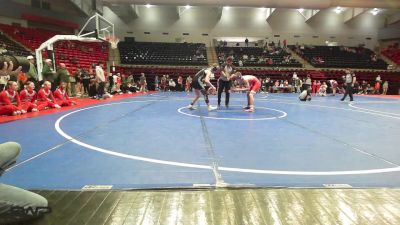 144 lbs Quarterfinal - Cruz Morrison, COLLINSVILLE vs Penn Dilbeck, WOODLAND
