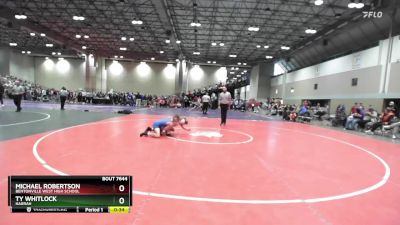 106A Semifinal - Ty Whitlock, Harrah vs Michael Robertson, Bentonville West High School