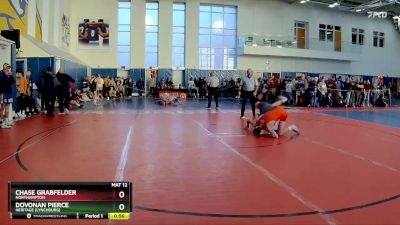 150 lbs Cons. Round 1 - Chase Grabfelder, Northampton vs Dovonan Pierce, Heritage (Lynchburg)