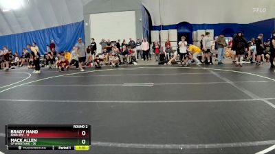 144 lbs Round 2 (8 Team) - Brady Hand, Noke RTC vs Mack Allen, CP Wrestling