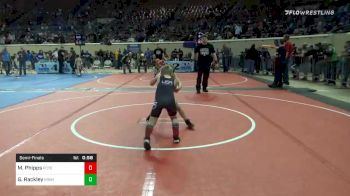 66 lbs Semifinal - Max Phipps, Poteau Youth Wrestling vs Gage Rackley, Ironman Wrestling