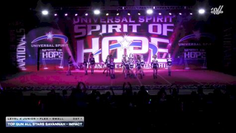 Top Gun All Stars Savannah - Impact [2026 L4 Junior - Flex - Small Day 1] 2026 Spirit of Hope Grand Nationals