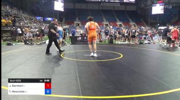 285 lbs Rnd Of 32 - Jackson Barnhart, Illinois vs Triston Meschede, Indiana