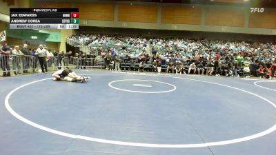 175 lbs Round Of 64 - Jax Edwards, Herriman vs Andrew Corea, Spanish Springs
