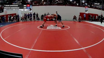 125 kg Champ. Round 4 - Adam Ahrendsen, Panther Wrestling Club RTC vs Brentan Simmerman, Golden Pride Wrestling Club