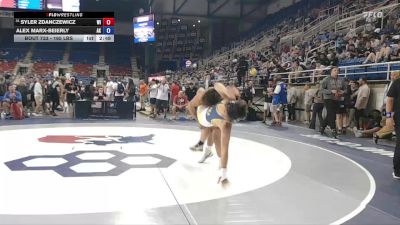 165 lbs Champ. Rd Of 128 - Syler Zdanczewicz, WI vs Alex Marx-Beierly, AK