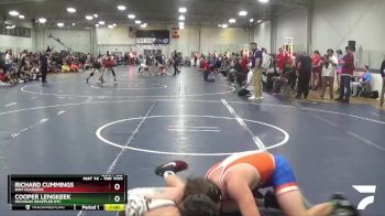 153 lbs Cons. Round 3 - Cooper Lengkeek, Michigan Grappler RTC vs Richard Cummings, Ram Chargers