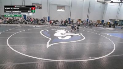 125 lbs Cons. Round 3 - Tammar Reza, Pennsylvania State University - Altoona vs Isaiah Brewster, McDaniel