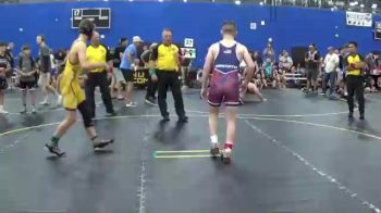125 lbs Semis & 1st Wrestleback (8 Team) - Ethan Christoffer, Team Iowa Red vs Parker Leiter, Revival Evil Empire