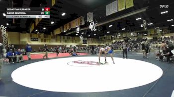 175 lbs Cons. Round 3 - Sebastian Esparza, Bishop Amat vs Dario Renteria, Willows