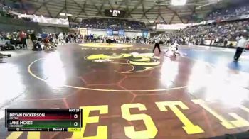 2A 126 Quarterfinal - Bryan Dickerson, Orting vs Jake McKee, Hockinson