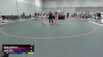 145 lbs Round 4 (6 Team) - Emma Courville, Louisiana vs Katie Nave, Arkansas Blue