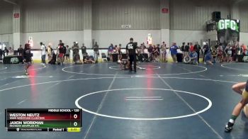 120 lbs Cons. Round 2 - Jaxon Workman, Michigan Grappler RTC vs Weston Neutz, Wave Wrestling Club/CBHS