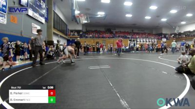 90 lbs Rr Rnd 4 - Beckett Parker, D3 Wrestling Cluib vs Boston Emmert, Piedmont