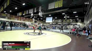 132 lbs Cons. Round 3 - Chris Dale, La Costa Canyon vs Daniel Wilson, Fallbrook