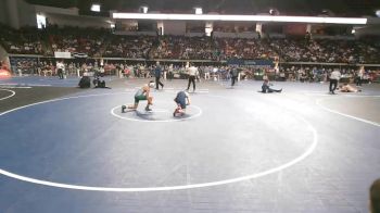 D 2 120 lbs Champ. Round 2 - Nolan Frasier, Archbishop Hannan vs Jayden Jamison, Archbishop Shaw