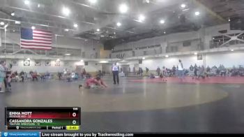 106 lbs Round 3 (4 Team) - Cassandra Gonzales, Youtube Wrestlers vs Emma Mott, Missouri Red
