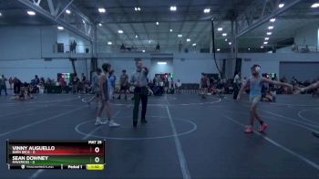 98 lbs Round 3 (10 Team) - Vinny Auguello, Barn Bros vs Sean Downey, Mavericks