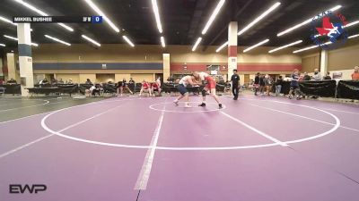 215 lbs Consi Of 8 #2 - Cael Barber, Texans Wrestling Club vs Mikkel Bushee, 3F Wrestling