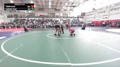 120 lbs Champ. Round 2 - Keira Sale, Northgate vs Shristi Vijay, Monte Vista (Danville)